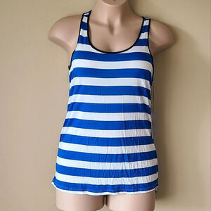 NWT Jennifer López Striped Top Sz. L women's
